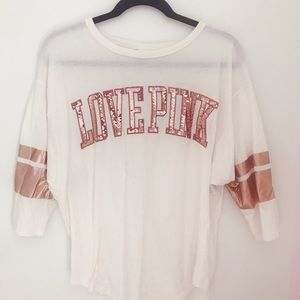 White/ copper VS pink top